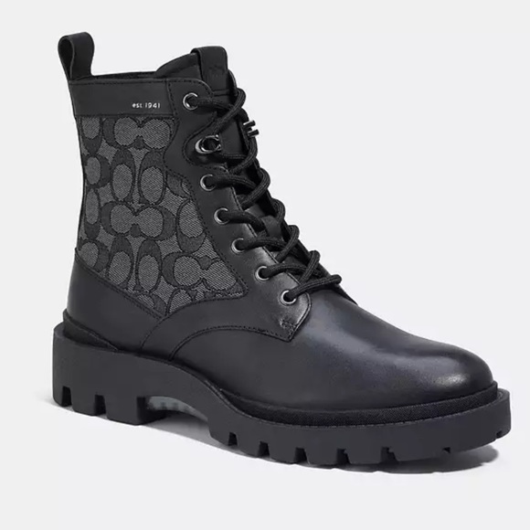 Coach Other - Coach Citysole Lace Up Boot In Signature men’s boots